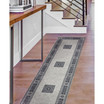 Sanford Milan 2831OF28MA Gray 2'3" x 7'7" Runner Rug