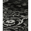 Adirondack Black and Silver 2'6" x 6' Runner Area Rug
