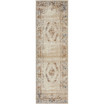 Odette Ode6 Beige 2' x 6' 7" Runner Area Rug