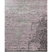 Adirondack Light Grey and Purple 2'6" x 6' Runner Area Rug