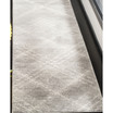 Adirondack Light Grey and Ivory 2'6" x 6' Runner Area Rug