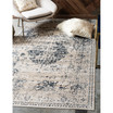 Odette Ode2 Dark Blue 4' x 6' Area Rug