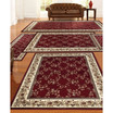 1595/IVORY/5PCT Tuscany Kerman Ivory Set Area Rug