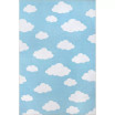Aurora Lilia Washable Kids Cloud 3' x 5' Area Rug