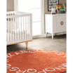 Discovery Kids Washable Alphabet 4' x 4' Round Area Rug