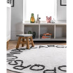 Discovery Kids Washable Alphabet 4' x 4' Round Area Rug