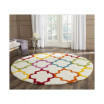 Shag Kids 6'7" x 6'7" Round Area Rug
