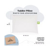 2pk Toddler Pillow - Soft Organic Cotton Toddler Pillows for Sleeping - 13X18 Small Pillow for Kids