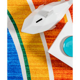 Revel Classic Double Rainbow Washable Kids 7' x 9' Area Rug