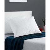 Teardrop Quilted Goose Down and Feather Bed Pillows, 2 Piece, Standard/Queen