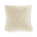 Edina Faux-Fur Decorative Pillow, 20" x  20"