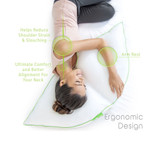 Sleep Yoga Side Sleeper Pillow - One Size Fits All