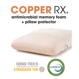 CopperRX Memory Foam Jumbo Pillow