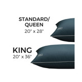 Down Alternative Stomach Sleeper Soft Pillow with MicronOne Technology - King