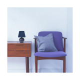 Simple Designs Mini Ceramic Globe Table Lamp