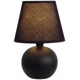 Simple Designs Mini Ceramic Globe Table Lamp