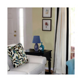 Simple Designs Mini Egg Oval Ceramic Table Lamp