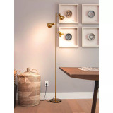 Ethan LED Tree Floor Lamp with Adjustable Rotating Heads