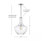 Watts 13.25" LED Pendant