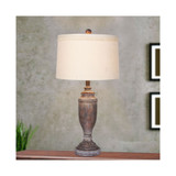 Resin Table Lamps, Set of 2