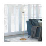 Theia Globe Stem Floor Lamp