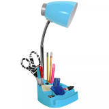 Limelight's Gooseneck Organizer Desk Lamp with iPad Tablet Stand Book Holder