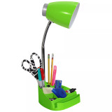 Limelight's Gooseneck Organizer Desk Lamp with iPad Tablet Stand Book Holder