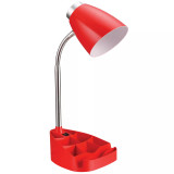 Limelight's Gooseneck Organizer Desk Lamp with iPad Tablet Stand Book Holder