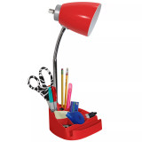 Limelight's Gooseneck Organizer Desk Lamp with iPad Tablet Stand Book Holder