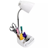 Limelight's Gooseneck Organizer Desk Lamp with iPad Tablet Stand Book Holder