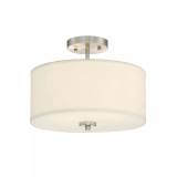 Trade Winds Cassie 2-Light Semi-Flush Ceiling Light