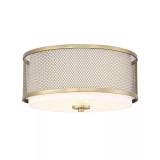Trade Winds Fremont 3-Light Flush Mounted Ceiling Light