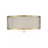 Trade Winds Fremont 3-Light Flush Mounted Ceiling Light