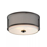 Trade Winds Fremont 3-Light Flush Mounted Ceiling Light