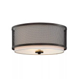 Trade Winds Fremont 3-Light Flush Mounted Ceiling Light