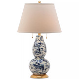 Color Swirls Table Lamp