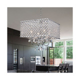 Royal 17" 4-Light Indoor Chandelier with Light Kit