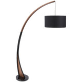 Noah Walnut Floor Lamp