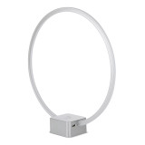 Circle LED Decor Table Desk and Nightstand Lamp with USB Port