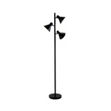 Dorm 3 Light Floor Lamp with 3 Adjustable Reading Room Lights by Lightaccents