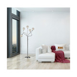 Soho 65" H LED Modern 5-Light Crystal Balls Floor Lamp with Dimmer