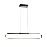 Ned 39" Dimmable Adjustable Integrated LED Metal Linear Pendant