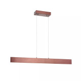 Draper 40" Dimmable Adjustable Integrated LED Metal Linear Pendant