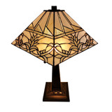 Tiffany Style Mission Table Lamp