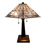 Tiffany Style Mission Table Lamp
