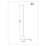 Felix LED Wall Washer Floor Lamp