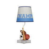 Baby Sports Lamp with Shade & Bulb - Football/Basketball/Baseball