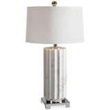 Castorano White Marble Table Lamp