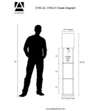 Harrison Shelf  Floor Lamp with USB Port