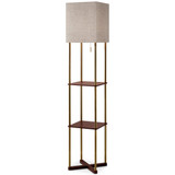 Harrison Shelf  Floor Lamp with USB Port